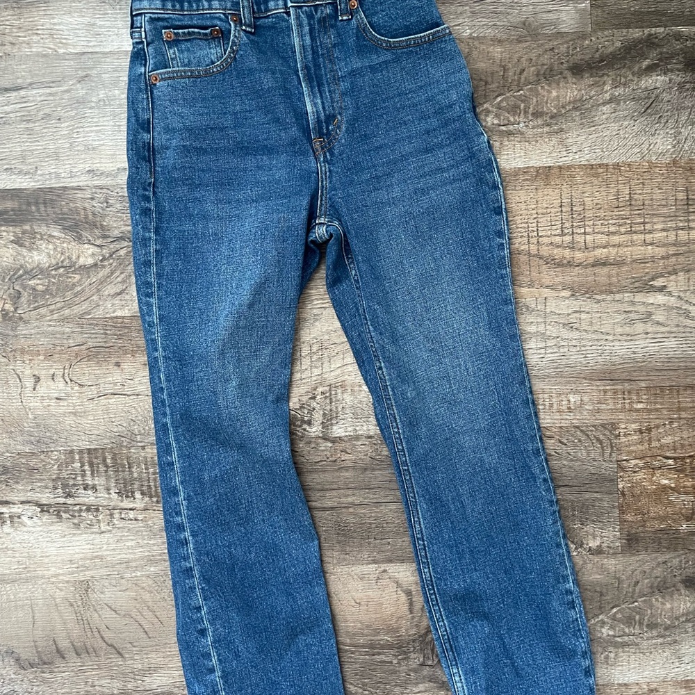 Abercrombie & Fitch Blue Straight Jeans Classic Style